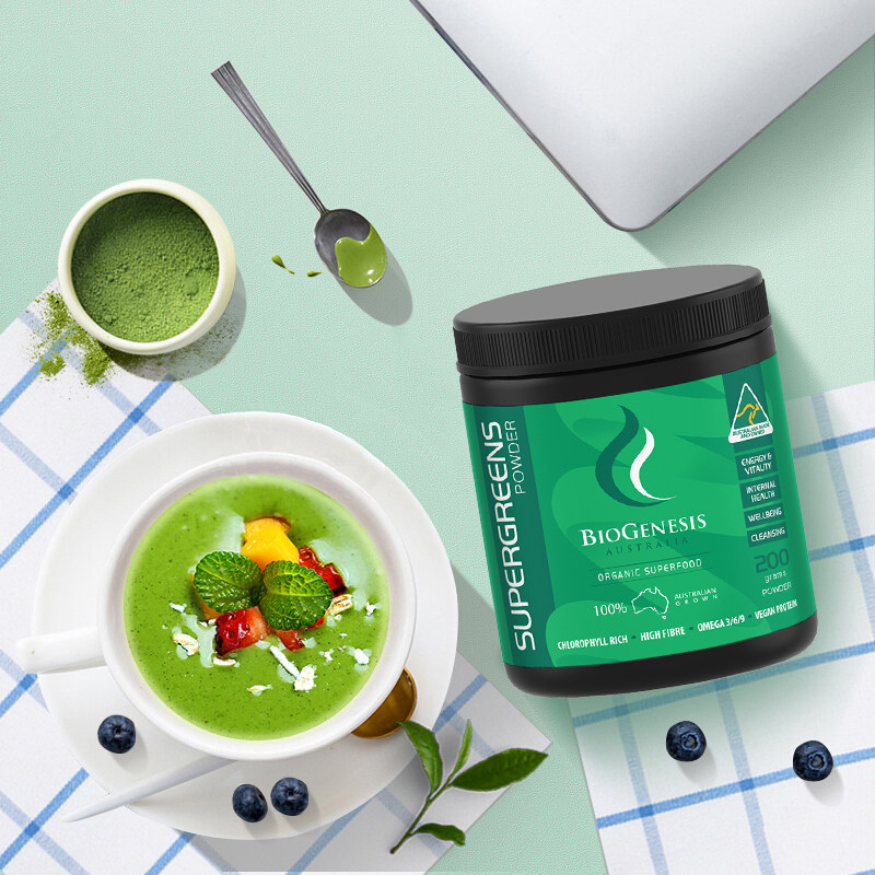 biogenesis百健士碱性破壁正品蛋白 biogenesis海外螺旋藻/藻类提取物