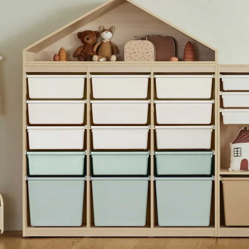 hanssem汉森儿童玩具收纳柜实木单列斗柜多层抽屉柜宝宝储物箱,淘宝优惠券,粉丝福利购,淘宝优惠卷