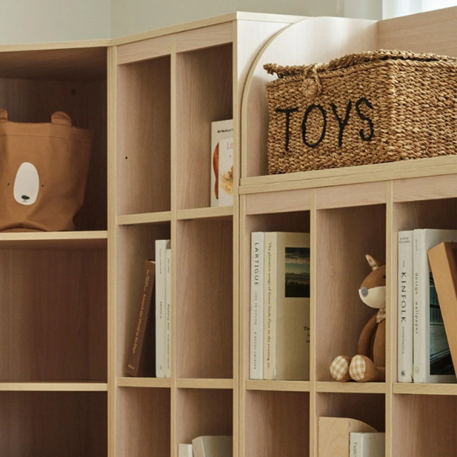 Bookcase Hansen short cabinet children's display rack storage cabinet