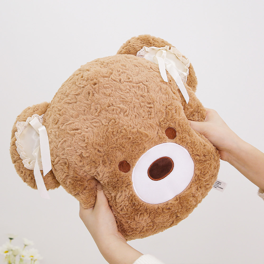 可爱小熊抱枕沙发抱睡公仔坐垫泰迪熊毛绒玩偶床头靠枕女生日礼物,淘宝优惠券,粉丝福利购,淘宝优惠卷
