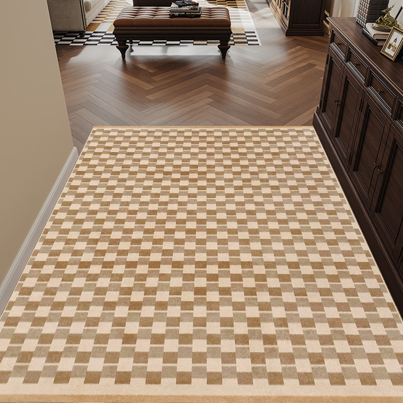 PVC 入户门地垫美式进门地毯可擦免洗门垫家用玄关室内门口蹭脚垫 - 图1