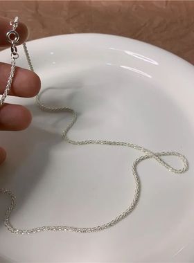 2024 Trend Sparkling Silver Color Choker Necklace for Women