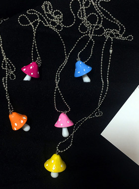 Women Men Colorful Simple Cute Charm Necklaces Jewelry Gift