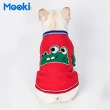Mookipet осень и зимний национальный бренд прилив Crocodile Fighting Pet Dog Clothing маленькая собака Тедди Бики Корки Свитер