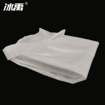 Ice Yu BYZJ-46 disposable non-woven fabric white large coat thickened Isolation suit Working clothes SMS white 40 gr buckle