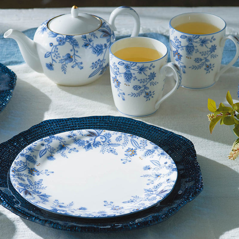 Noritake则武 BLUE SORRENTINO骨瓷马克杯家用大容量水杯牛奶杯,淘宝优惠券,粉丝福利购,淘宝优惠卷