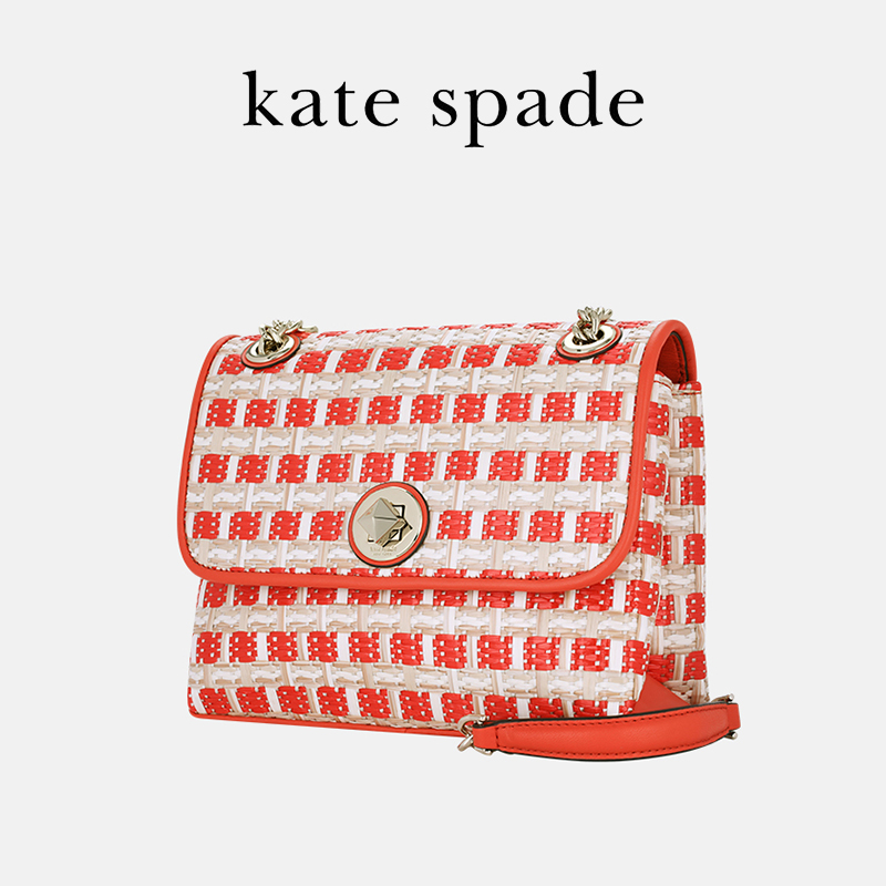 【官方授权】kate spade/凯特丝蓓新款单肩包菱格包小香风女包