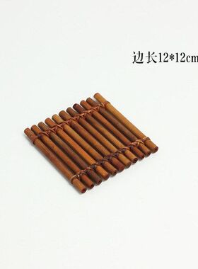 竹排垫杯托竹垫垫茶席茶茶竹排