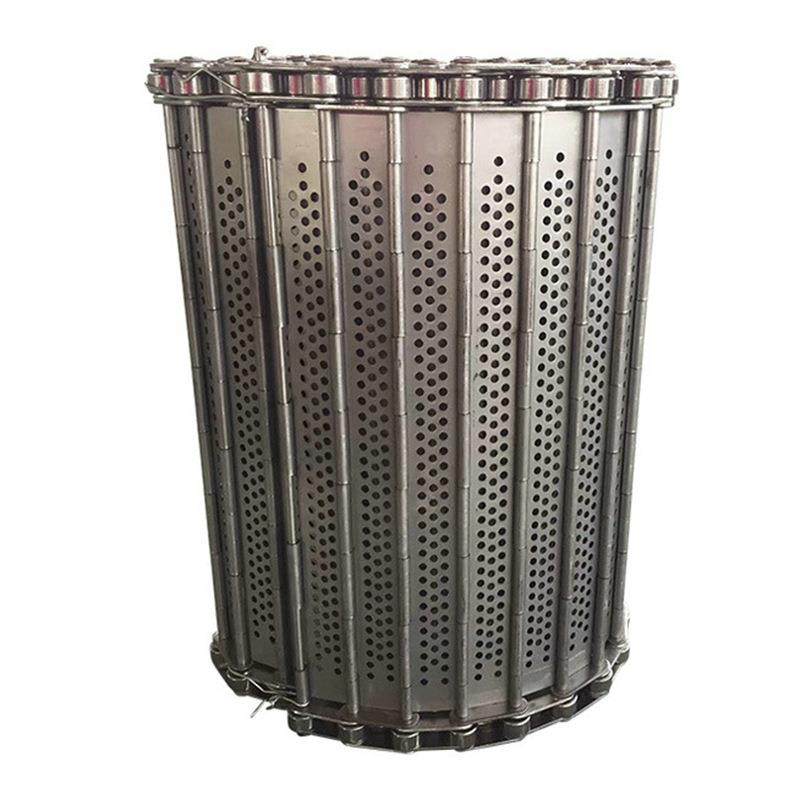 不锈钢金属冲孔链板耐磨链条式输送带工业平顶链板烘干板式链,淘宝优惠券,粉丝福利购,淘宝优惠卷