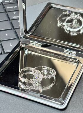 蝴蝶结甜心公主戒指小众设计