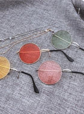 单片眼镜怪盗基德阿蒙单只半边单边眼镜复古英伦夹眼鼻式有度数