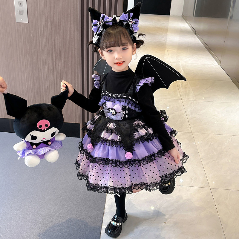 库洛米衣服女童万圣节儿童服装连衣裙洛丽塔公主裙生日春秋款裙子,淘宝优惠券,粉丝福利购,淘宝优惠卷