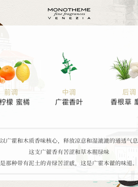 意大利小众广藿木质男香