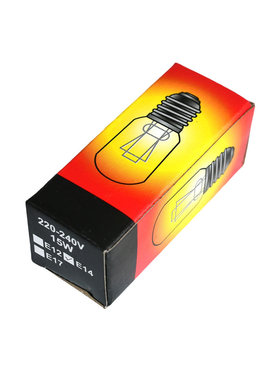 耐高温灯泡230V15W微波炉冰箱灯E14小灯头通用全新原装