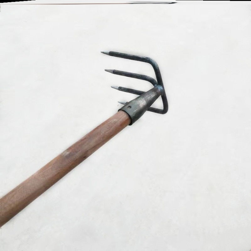 捡菌子工具二齿三齿四齿镐菜园松土翻地搂草赶海拾贝壳拾花生农业,淘宝优惠券,粉丝福利购,淘宝优惠卷