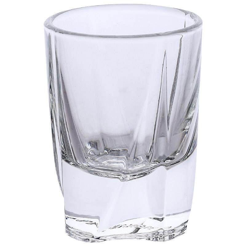 钢化玻璃啤酒杯酒吧专用KTV八角杯加厚底圆形威士忌杯2两杯整箱,淘宝优惠券,粉丝福利购,淘宝优惠卷