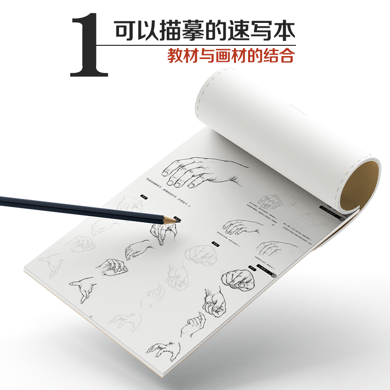 入门人物速写描摹本励尚文化人物临摹人物速写临摹本超级速写描摹本局部基础篇强化提升篇描摹本教程绘画素描书自学零基础书籍,淘宝优惠券,粉丝福利购,淘宝优惠卷