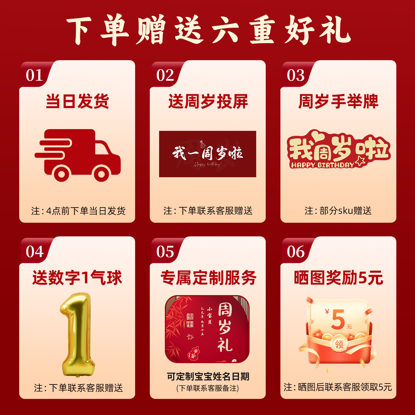 新中式龙宝宝一周岁礼生日场景布置氛围感女孩抓周背景墙kt板套装 - 图1