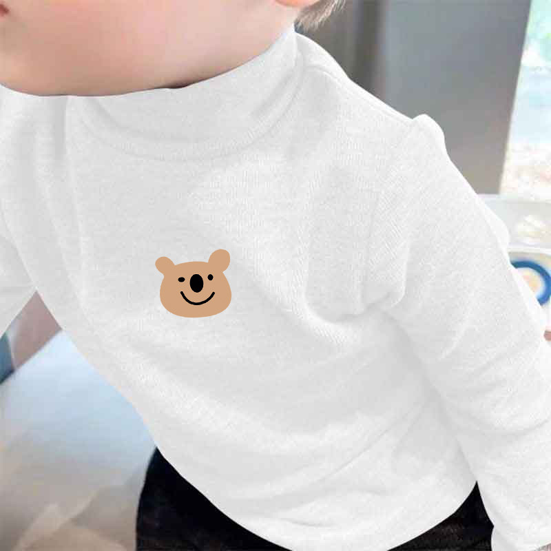 儿童新款德绒秋冬贴身打底衫男童磨毛时髦中小童半高领领外穿T恤,淘宝优惠券,粉丝福利购,淘宝优惠卷