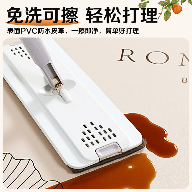 柿柿如意地垫入户门垫皮革可擦免洗新年寓意进门地毯门口门厅脚垫,淘宝优惠券,粉丝福利购,淘宝优惠卷