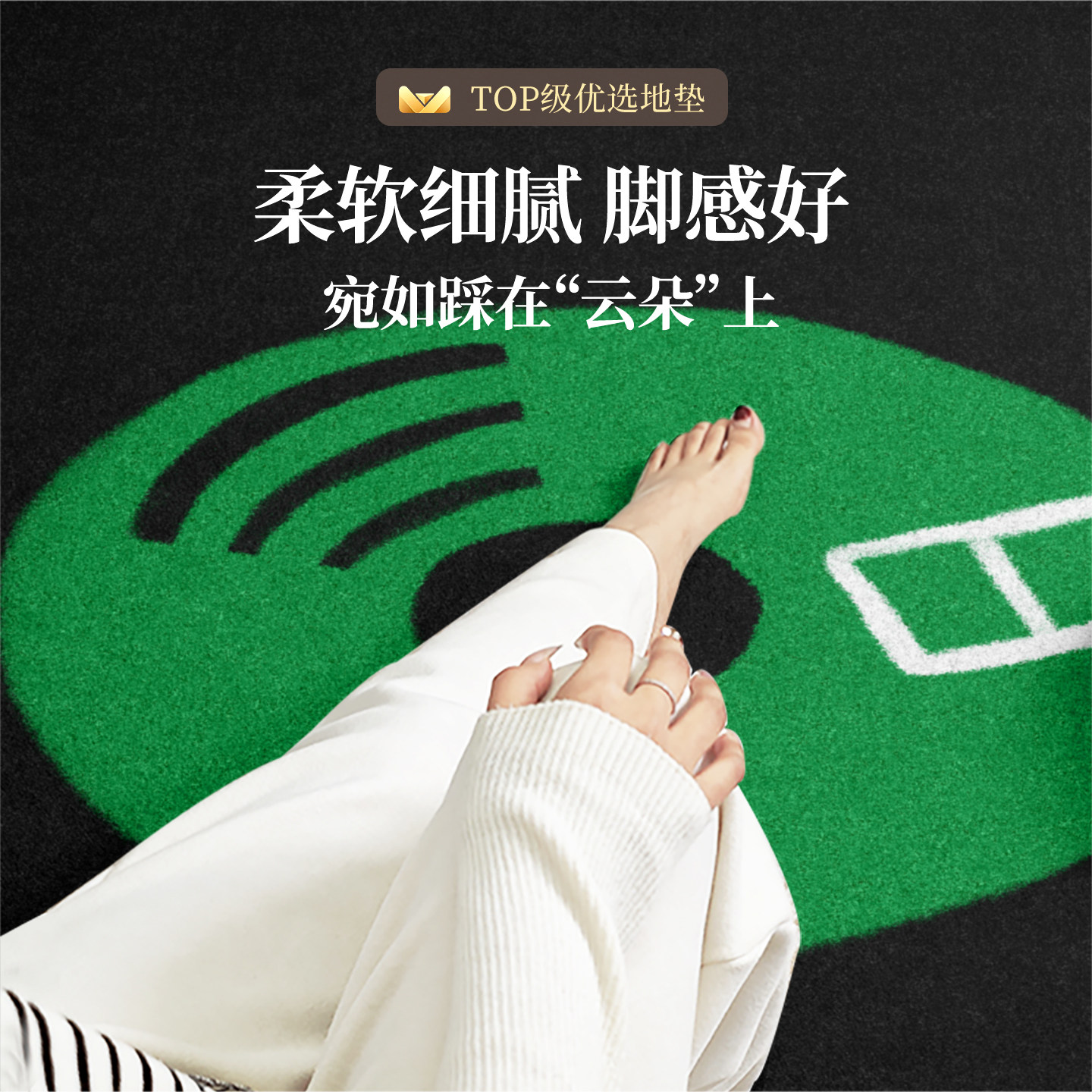 地毯客厅卧室家用房间床边毯专用圆形地毯垫防滑好打理仿羊绒地垫,淘宝优惠券,粉丝福利购,淘宝优惠卷