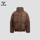 HUMMEL Couple Cotton Clothes Men's 2025 Winter LOGO Printed Casual Warm Stand Collar Jacket HUMMEL Couple Cotton Clothes Men's 2025 Winter LOGO Printed Casual Warm Stand Collar Jacket