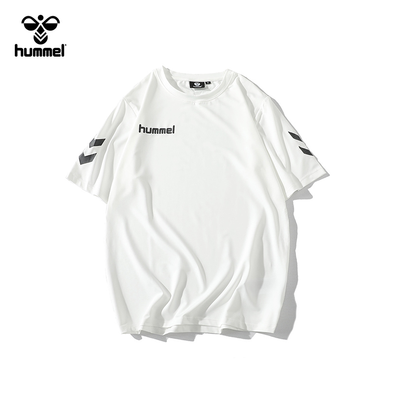 恤男士女凉感体恤健身情侣装上衣服 箭标运动吸汗速干短袖 hummel T 恤男士女凉感体恤健身情侣装上衣服 箭标运动吸汗速干短袖 hummel T
