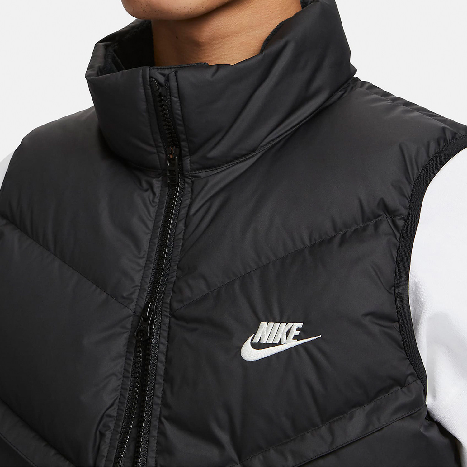 Nike/耐克正品2024冬款男士经典保暖运动立领羽绒马甲FB8184-010,淘宝优惠券,粉丝福利购,淘宝优惠卷