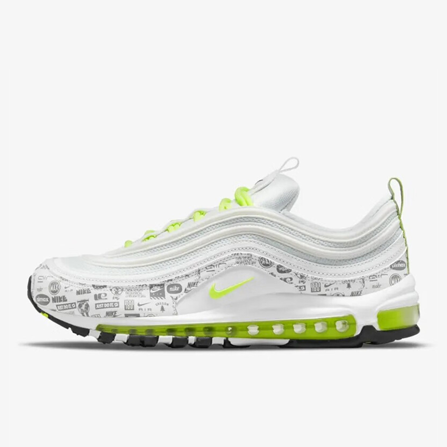 Nike/耐克正品Air Max 97男士时尚气垫缓震跑步鞋DH0006-100,淘宝优惠券,粉丝福利购,淘宝优惠卷