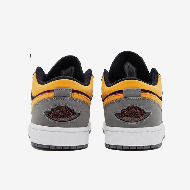 Nike/耐克Air Jordan 1 LowAJ1灰黑色男鞋低帮篮球鞋FN7308-008 - 图1