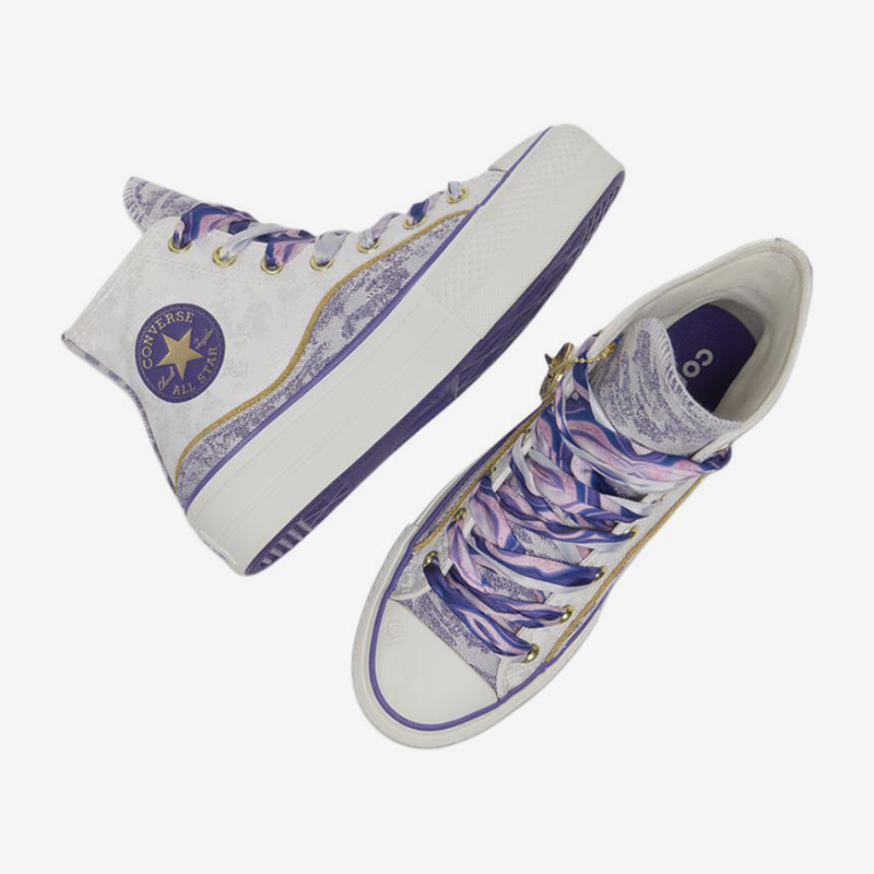 Converse/匡威正品All Star Lift女子潮流耐磨高帮板鞋A13353C - 图2