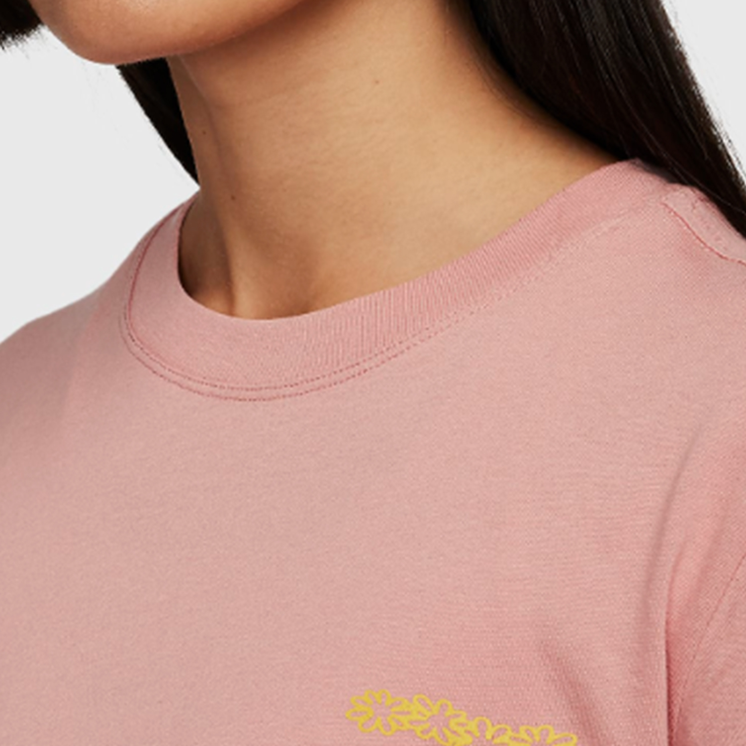 Nike/耐克正品夏季款女士运动针织透气印花休闲短袖FD2550-618 - 图1