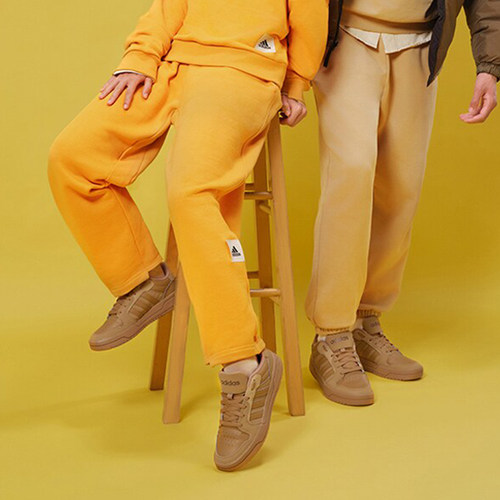 Adidas/阿迪达斯官方正品ENTRAP男女复古篮球风休闲板鞋ID6053 - 图1