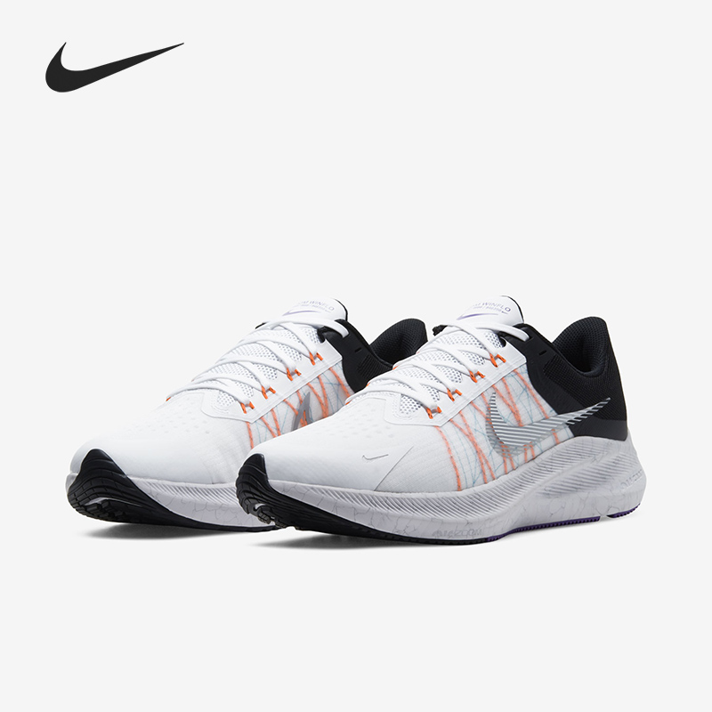 Nike/耐克正品 Zoom Winflo 8 男女休闲运动跑步鞋CW3419-101 - 图1