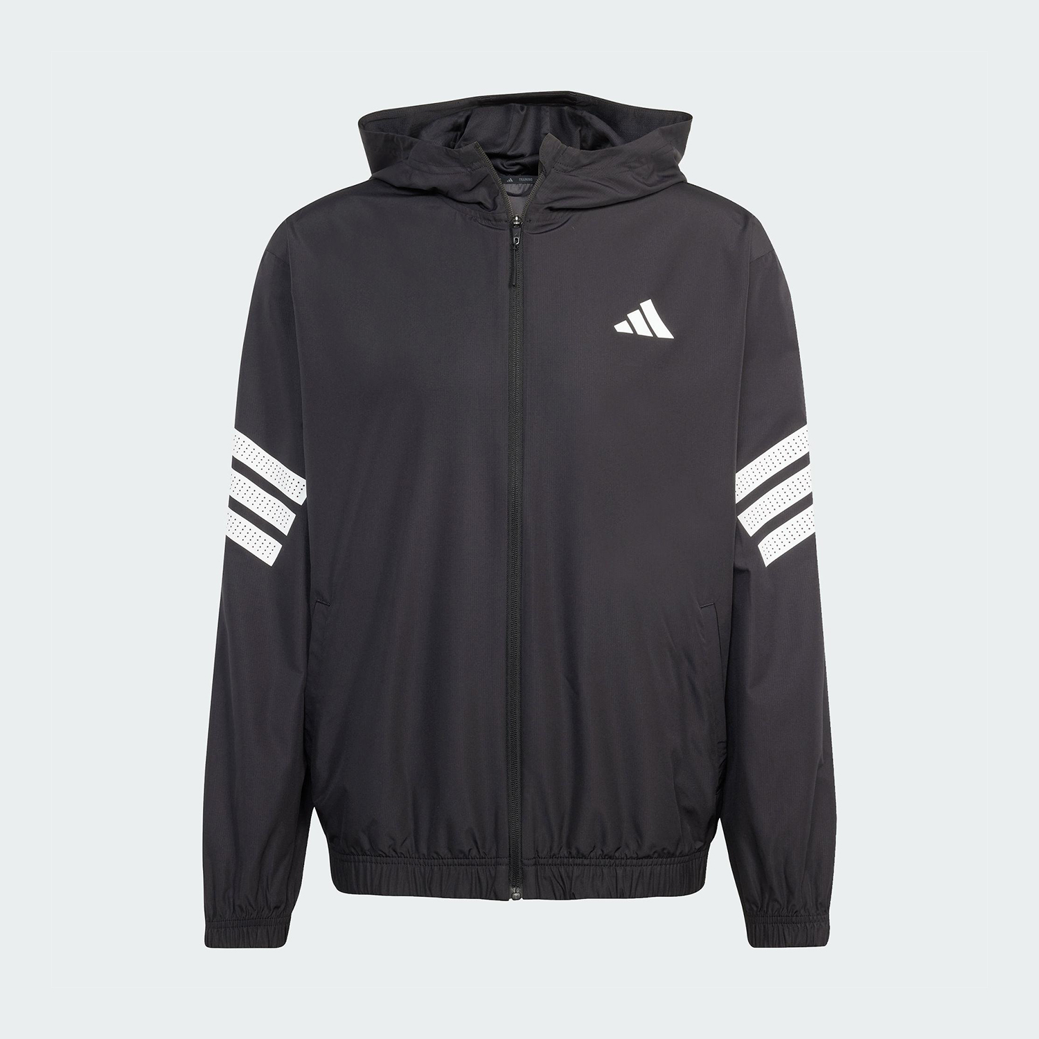 Adidas/阿迪达斯正品2025春季款男士健身经典宽松运动外套JM6753 - 图1