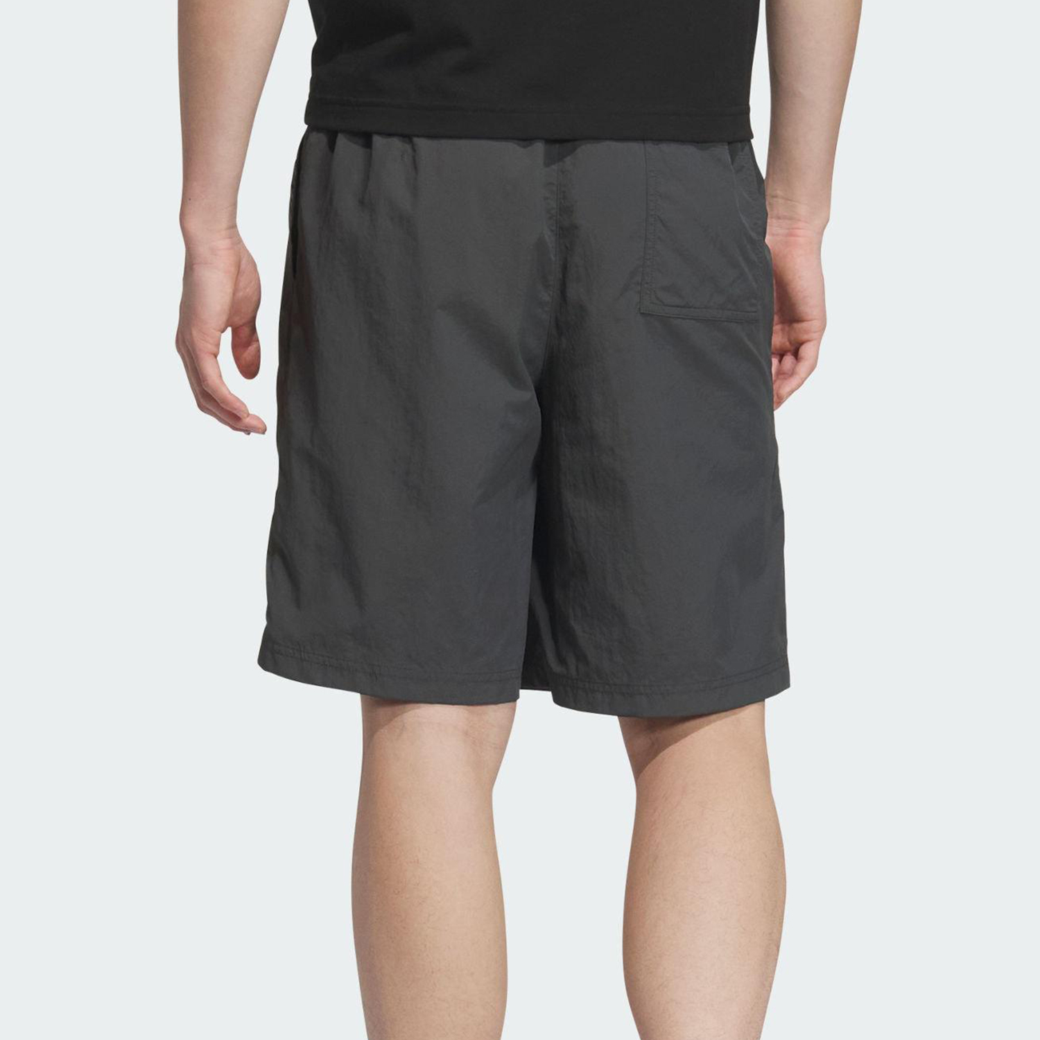 Adidas/阿迪达斯官方正品2025夏季款男士梭织运动训练短裤KF0134 - 图1