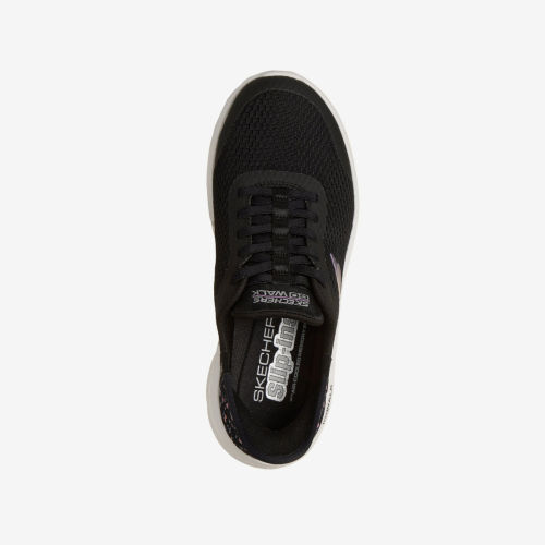 Skechers斯凯奇正品Go Walk Flex女轻便透气低帮休闲鞋125525-BLK - 图2