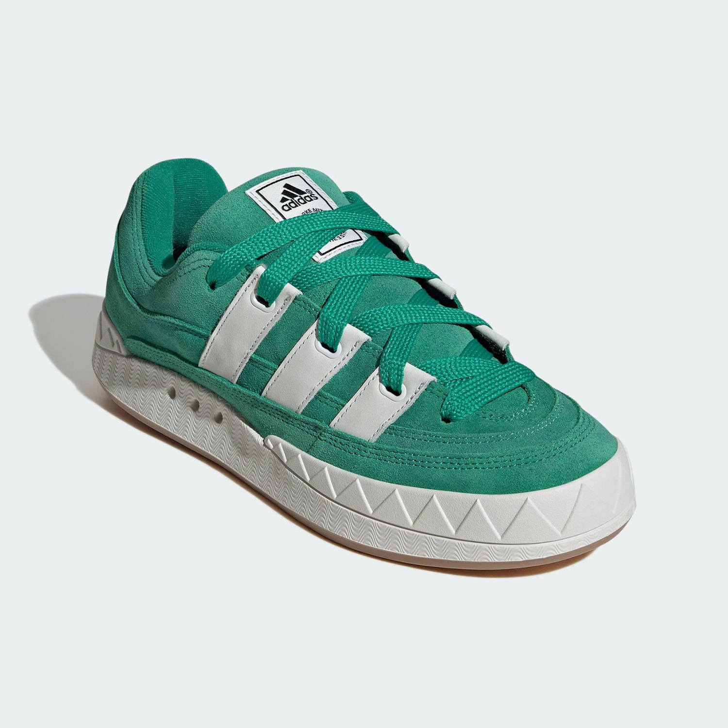 Adidas/阿迪达斯官方正品三叶草男女缓震耐磨低帮复古板鞋JR8037 - 图1