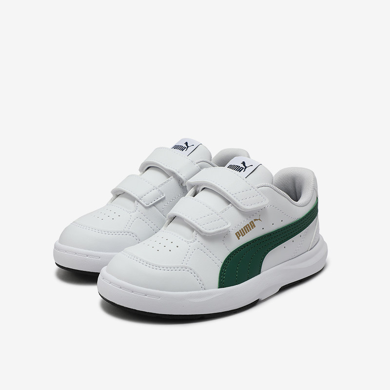 Puma/彪马正品当季新款小童魔术贴运动低帮休闲板鞋389145-09,淘宝优惠券,粉丝福利购,淘宝优惠卷