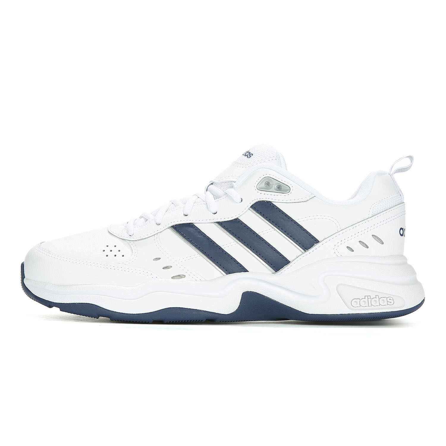 Adidas/阿迪达斯正品白色透气轻便男子秋季新款缓震跑步鞋EG2654 - 图3
