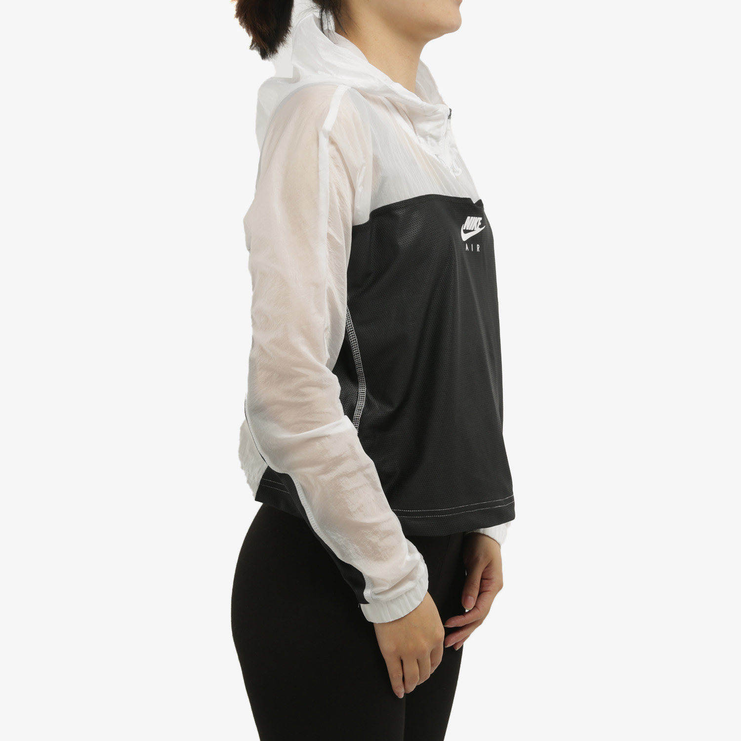 Nike/耐克正品女子半开拉链反光跑步连帽夹克外套CU3047-100,淘宝优惠券,粉丝福利购,淘宝优惠卷