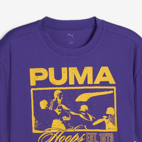 Puma/彪马正品夏季新款男士透气跑步经典训练短袖T恤685441-03 - 图0