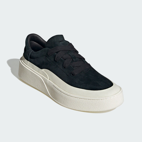 Adidas/阿迪达斯官方正品2025男女厚底运动耐穿休闲板鞋JS4148 - 图1