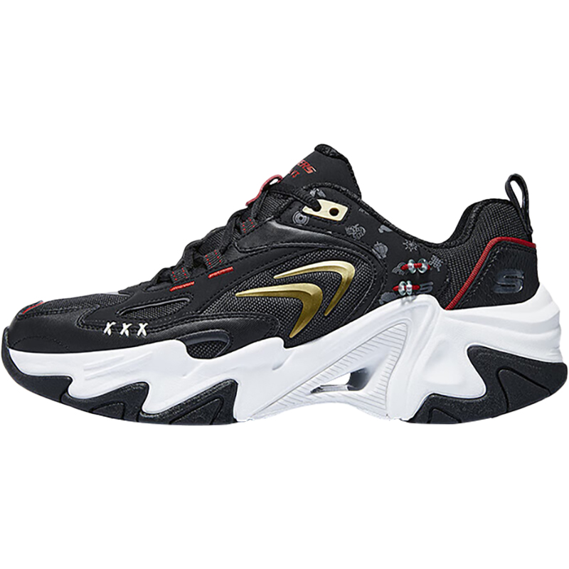 Skechers/斯凯奇正品STAMINA V3系列男士厚底耐磨休闲运动鞋 - 图3