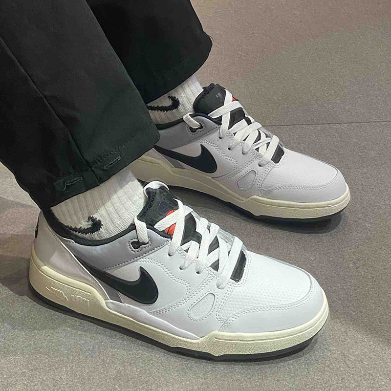 Nike/耐克男子 Full Force Low 复古休闲运动百搭板鞋 FB1362-101 - 图0