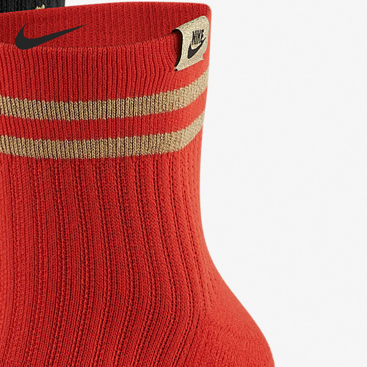 Nike/耐克正品新款U SNKR SOX CREW 2PR男女休闲运动袜CU8324-901 - 图0