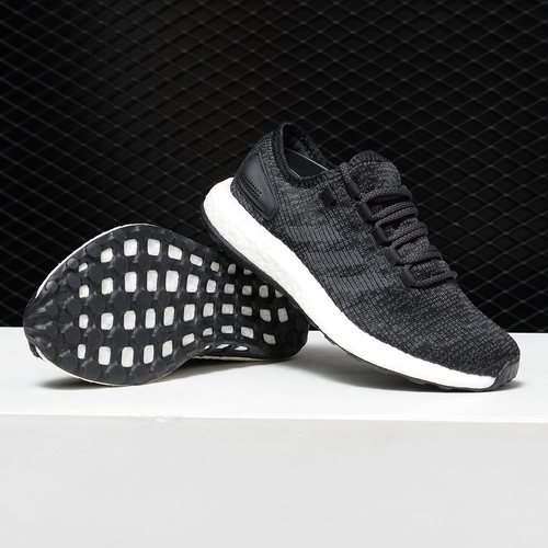 Adidas/阿迪达斯正品男鞋当季新款经典全掌Boost减震跑步鞋BA8899 - 图1