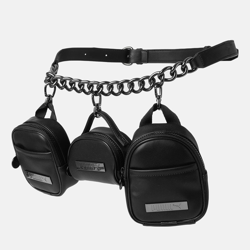 Puma genuine new season women's leather backpack casual sports shoulder bag 078113-01
