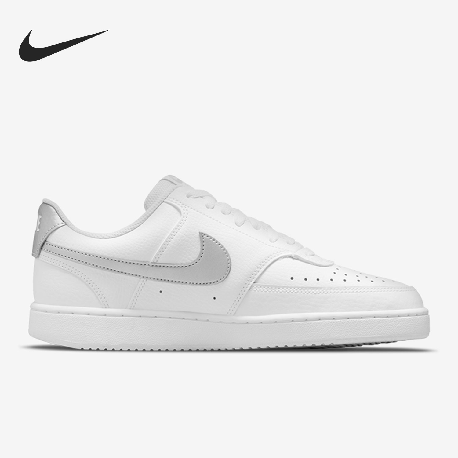 Nike/耐克正品COURTVISION女子低帮运动鞋板鞋休闲鞋CD5434-111 - 图1