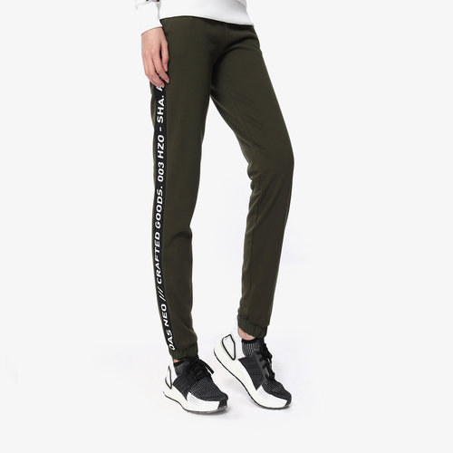 Adidas/阿迪达斯正品NEO女子束脚针织运动休闲长裤 DU2379 - 图0